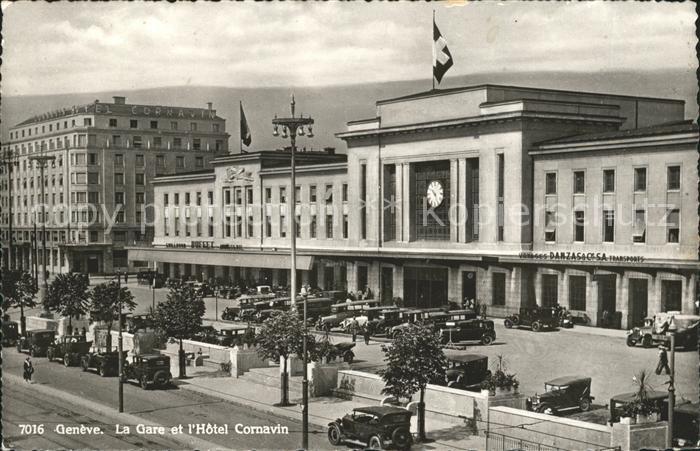 11754815 Genève GE La Gare et l Hôtel Cornavin Genève