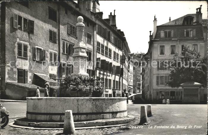 11754829 Geneve GE La Fontaine du Bourg de Four Geneve