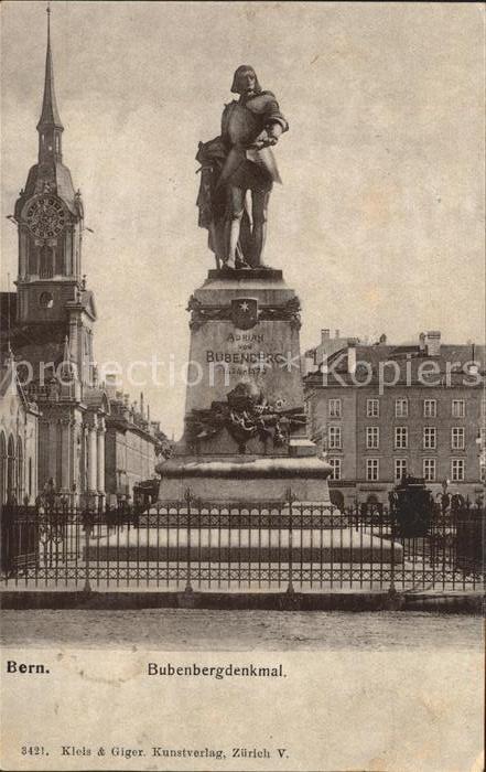 11762471 Bern BE Monument Bubenberg Berne