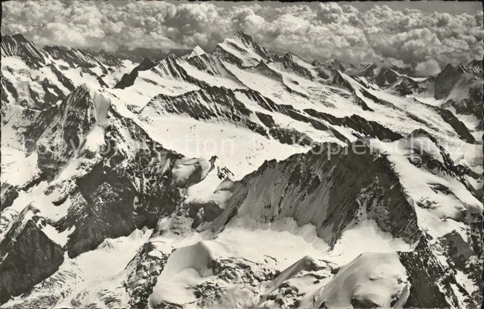 11762545 Jungfraujoch Jungfraugebiet Fliegeraufnahme Jungfraujoch