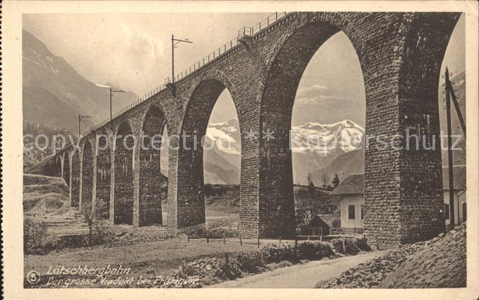 11762576 Bern BE Le grand viaduc près de Frutigen Berne