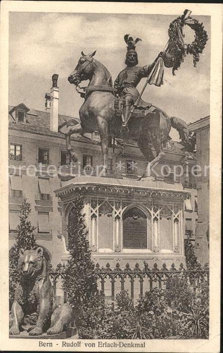 11762727 Bern BE Rufolf von Erlach Monument Berne