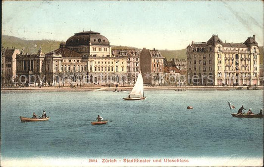 11778644 Théâtre municipal de Zurich et Utoschloss Zuerich