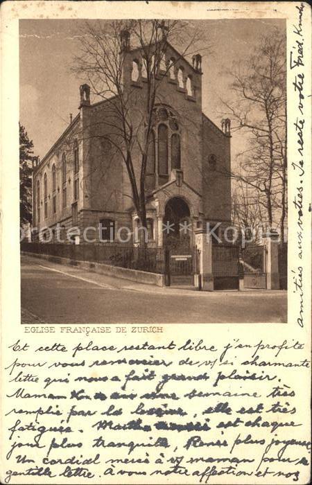 11778747 Zuerich Eglise française Zuerich