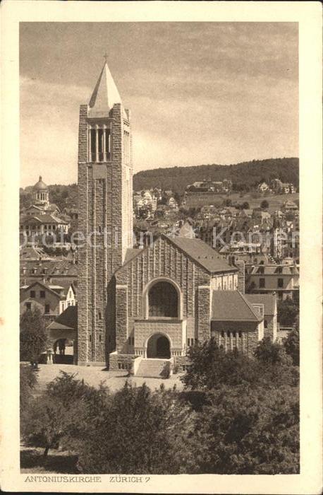 11778757 Zurich Antoniuskirche Zuerich