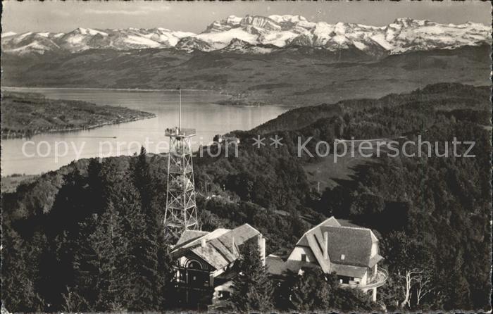 11778774 Uetliberg Zuerich Restaurant Uto Kulm Panorama alpin Uetliberg Zuerich