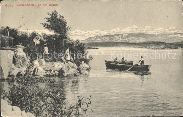 11778809 Lac de Zurich Promenade en bateau sur le Zuerichhorn Zuerich