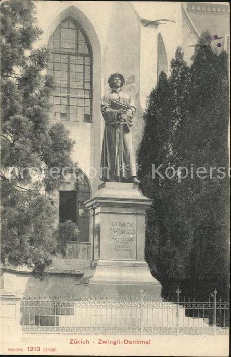 11778818 Monument du Zwingli de Zurich Zurich