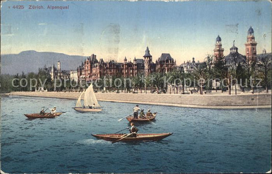 11778832 Zuerich Alpenquai Château Rouge Tonhalle Promenades en bateau Zuerich