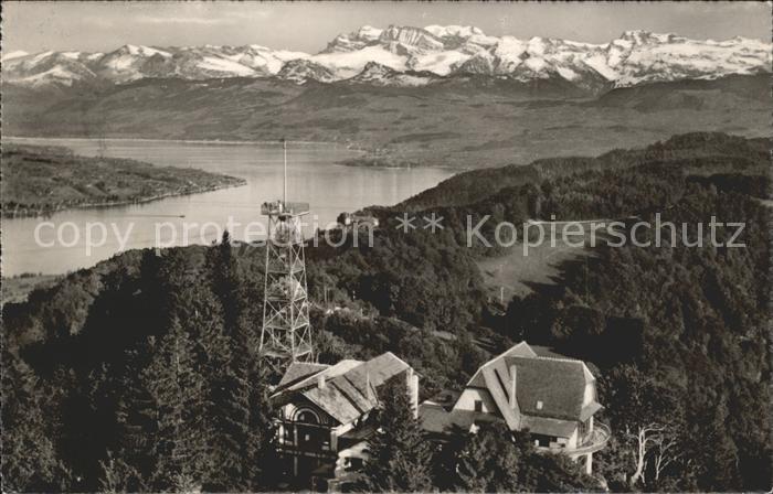 11778903 Uetliberg Zuerich Restaurant Uto Kulm avec lac de Zuerich Uetliberg Zuerich