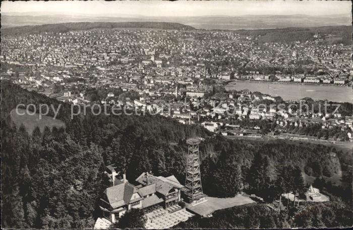 11779000 Uetliberg Zuerich Restaurant Uto Kulm avec vue sur Zuerich Uetliberg Z