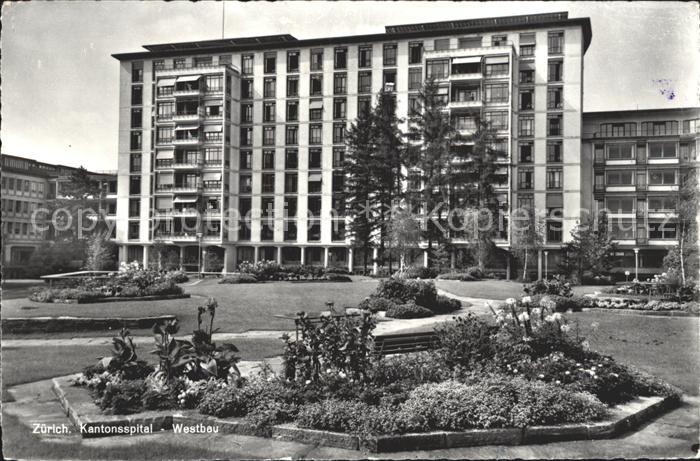 11779025 Hôpital cantonal de Zurich, bâtiment ouest Zurich