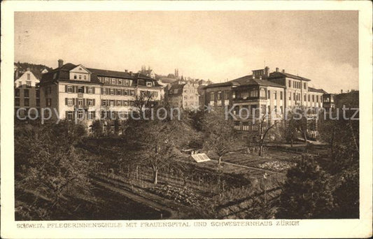 11779052 Ecole d'infirmières de Zurich avec hôpital pour femmes et maison d'infirmières Zuerich