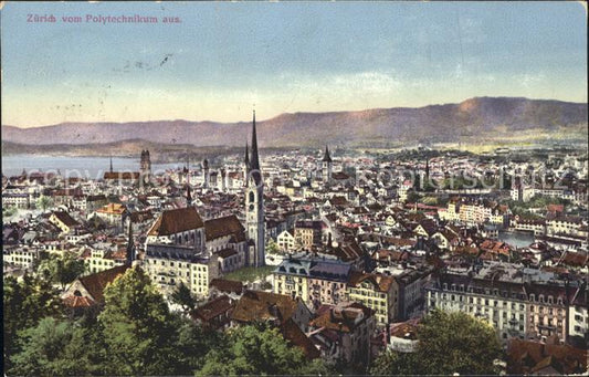 11779087 Zurich Vue depuis l'École polytechnique de Zurich