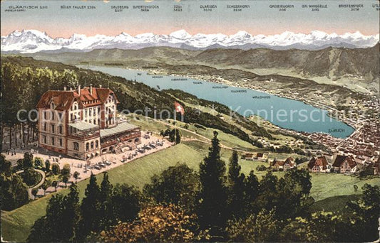 11779249 Zuerichberg ZH Hôtel Kurhaus Zuerichberg avec lac Zuerichberg Zuerichberg ZH