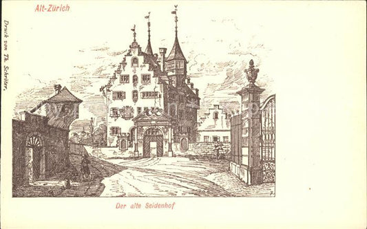 11779274 Zuerich Le vieux Seidenhof Vieux Zuerich Zuerich