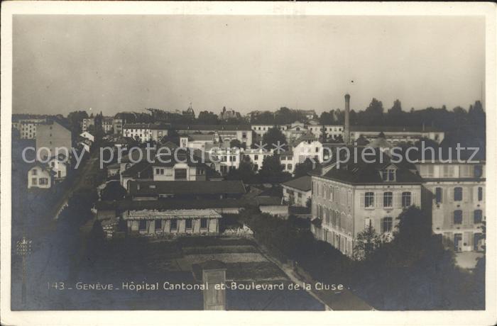 11779365 Genève GE Hôpital Cantonal et Boulevard de la Cluse Genève GE