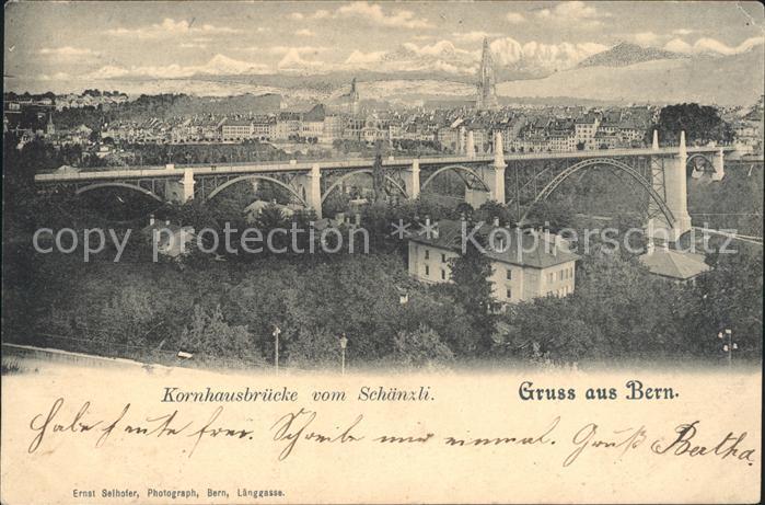 11769727 Bern BE Kornhausbruecke de Schaenzli Berne