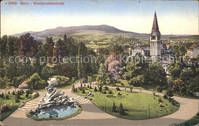 11769728 Bern BE Monument Postal Universel Muenster Berne