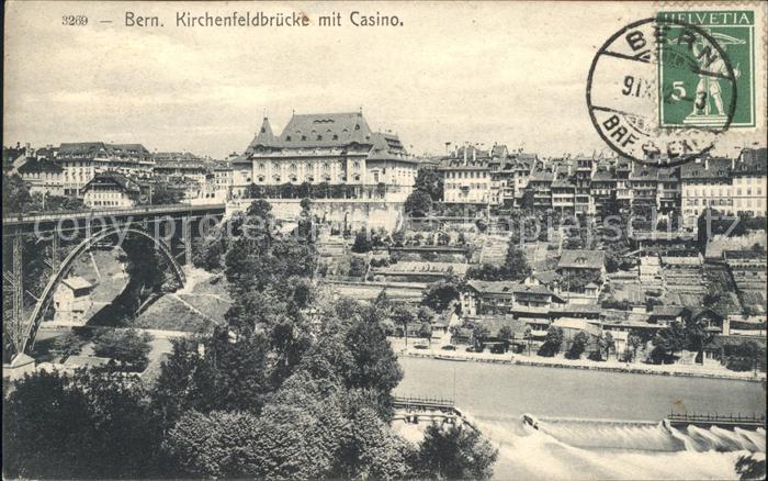 11770088 Bern BE Kirchenfeldbruecke avec Casino Berne