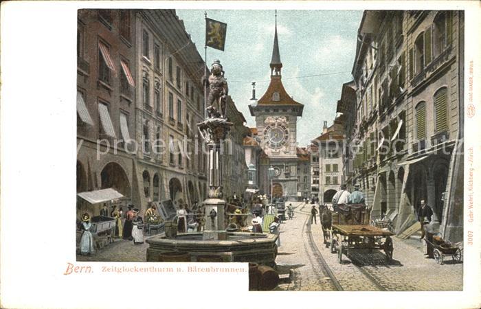 11770091 Bern BE Tour de l'Horloge et Baerenbrunnen Berne