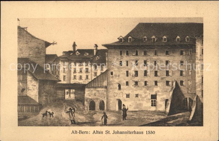 11770106 Bern BE Altes St Johanniterhaus 1550 Berne