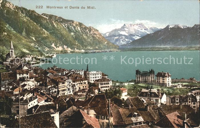 11770155 Montreux VD et Dents du Midi Montreux