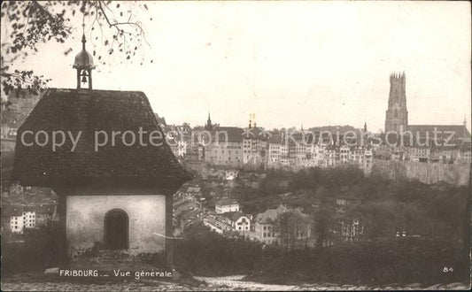 11773688 Fribourg FR Vue générale Chapelle Fribourg