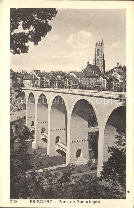 11773710 Fribourg FR Pont de Zaehringen Fribourg