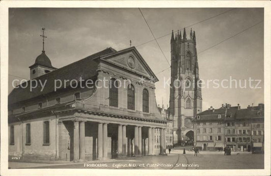 11773728 Fribourg FR Eglise ND et Cathédrale St Nicolas Fribourg