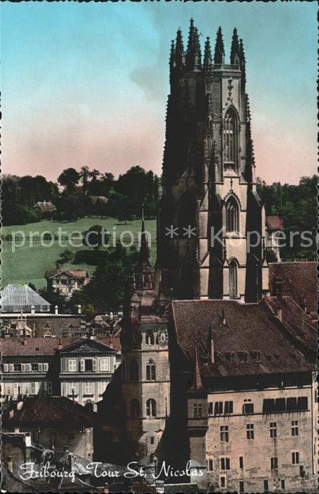 11773757 Fribourg FR Tour St Nicolas Fribourg