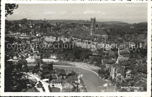 11773898 Fribourg FR Panorama Cathédrale Fribourg