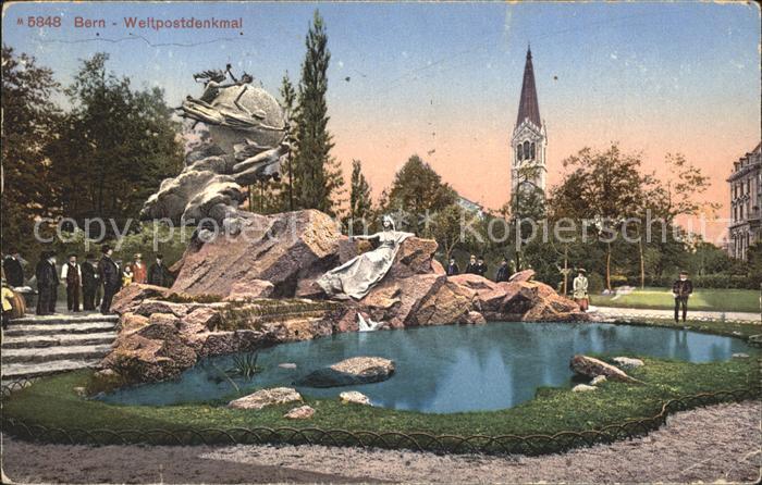 11773901 Bern BE Monument Postal Universel Berne