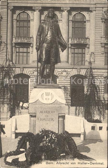 11773904 Bern BE Monument Albrecht von Haller Berne