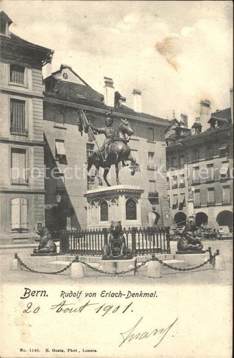 11773925 Bern BE Monument Rudolf von Erlach Berne