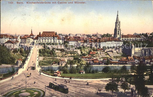 11773937 Bern BE Kirchenfeldbruecke Casino Münster Berne