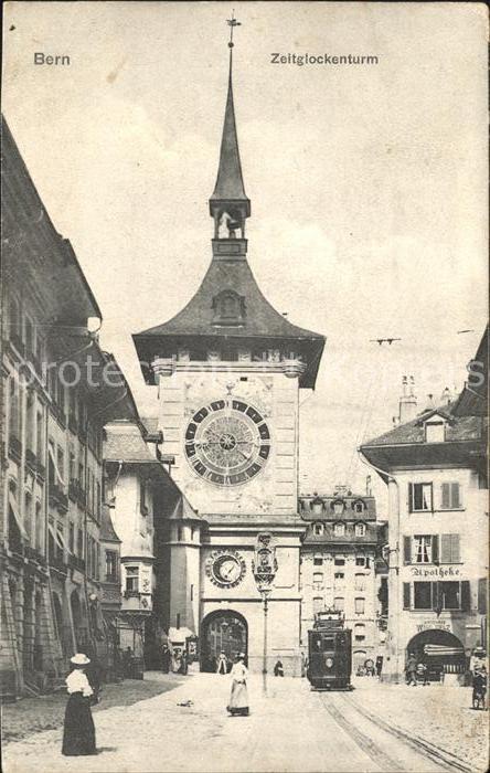 11773943 Bern BE Time Clocher Tram Berne