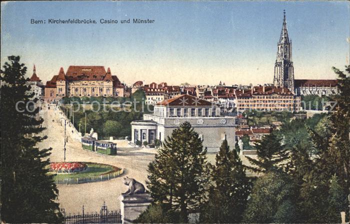 11773945 Bern BE Kirchenfeldbruecke Casino Münster Berne