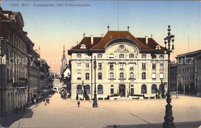 11773967 Bern BE Bundesplatz et Amthausgasse Berne