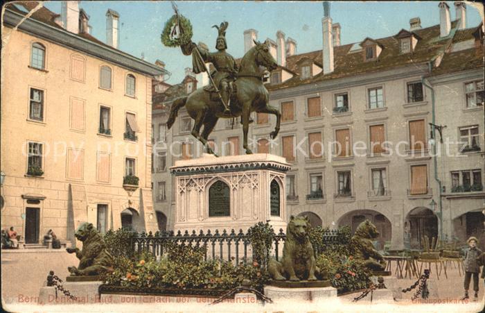 11773992 Bern BE Monument Rudolf von Erlach Berne