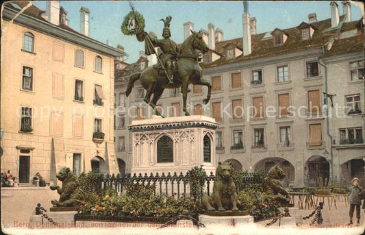 11773992 Bern BE Monument Rudolf von Erlach Berne