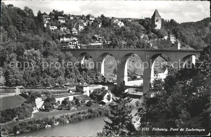 11774038 Fribourg FR Pont du Zaehringen Fribourg