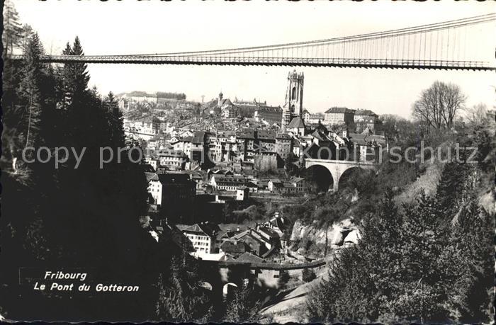 11774046 Fribourg FR Le Pont du Gotteron Fribourg