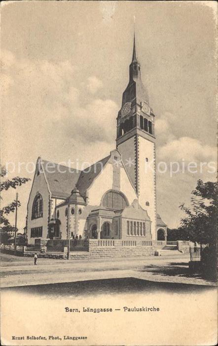 11774086 Bern BE Laenggasse Pauluskirche Berne