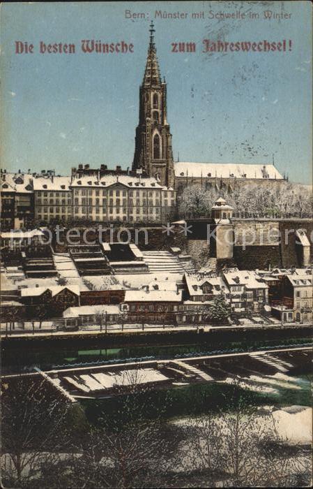 11774096 Bern BE Muenster avec seuil en hiver Berne