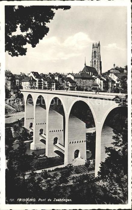 11774106 Fribourg FR Pont de Zaehringen Fribourg