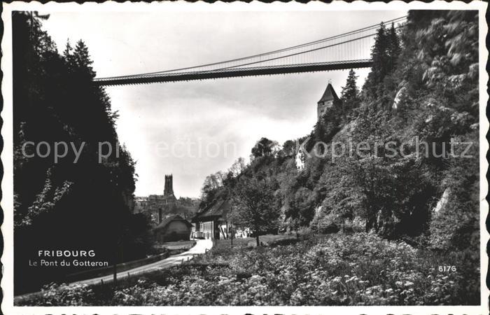 11774128 Fribourg FR Le Pont du Gotteron Fribourg