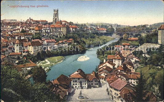 11774129 Fribourg FR Vue générale Fribourg