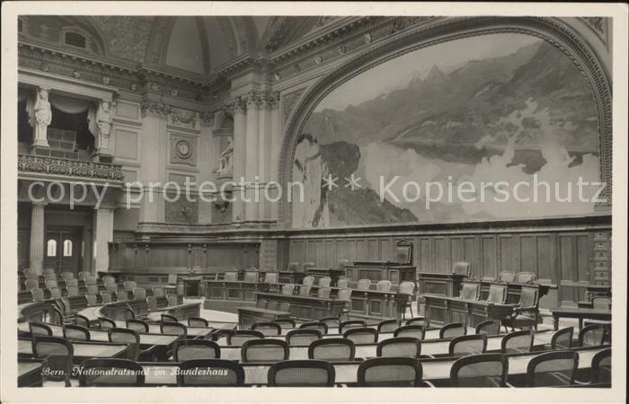 11774196 Bern BE Salle du Conseil des Etats du Palais fédéral de Berne