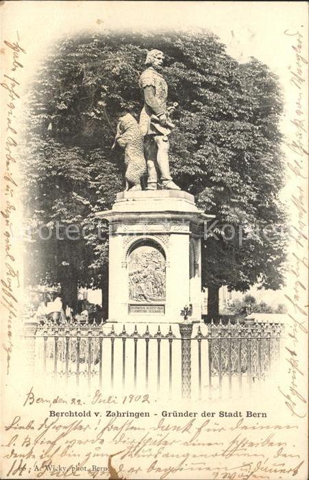 11774204 Bern BE Berchtold von Zaehringen Monument aux fondateurs de Berne